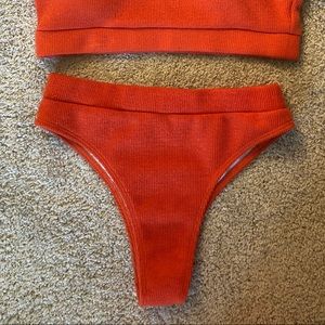 Haute Swimwear high waisted swim bottoms